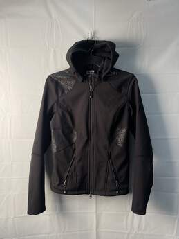 Harley Davidson Womens Black Hoody Jacket Size S