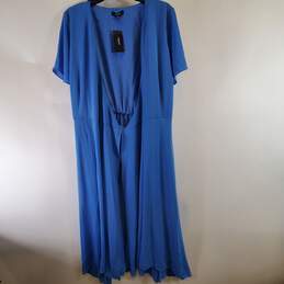 Alfani Women Blue Dress SZ 18W NWT