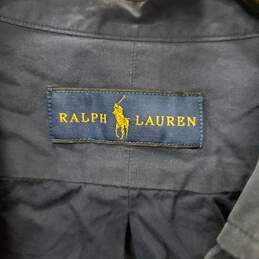 Ralph Lauren Men Blue Button Up Shirt L