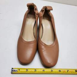 Everlane The Italian Leather Day Heel Shoes Slip On Women’s Size 5.5 Tan Brown