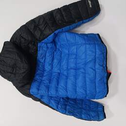 Blue & Black Winter Coat Youth Size S 7-8 alternative image