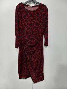 Michael Kors Women's Red Dress Size 1X
