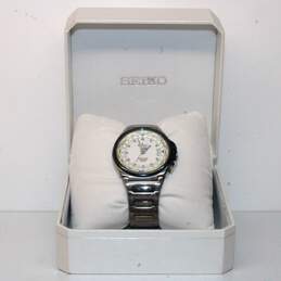 Seiko Perpetual Calendar Men's Watch with Case & Manual - 8F56-00K0
