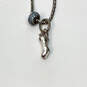 Designer Brighton Silver-Tone Lobster Snake Chain Love Heart Charm Bracelet image number 3