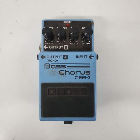 Boss CEB 3 Bass Overdrive Pedal / Untested image number 1