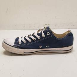 Converse All Stars Canvas Low Sneakers Navy 10 alternative image