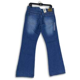 NWT Calvin Klein Jeans Womens Blue Denim Medium Wash Bootcut Leg Jeans Size 11 alternative image