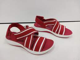 Clarks Women's Mira Lily Red Sandals Size 8 alternative image