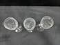Bundle of 3 Hand Blown Romania Crystal Wine Glasses image number 2