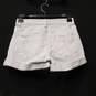Kan Can Women White Denim Shorts Sz1 NWT image number 2