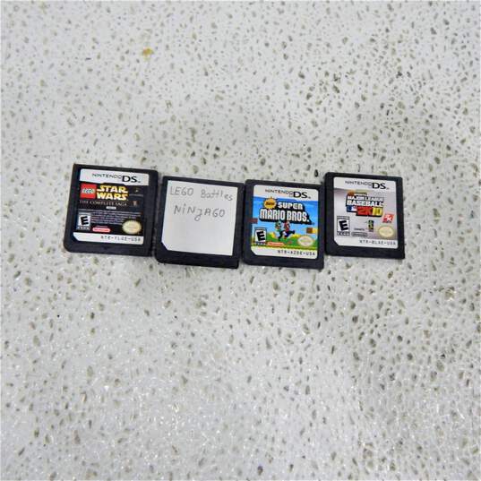 Nintendo DS W/ Four Games Lego Battles Ninjago image number 7