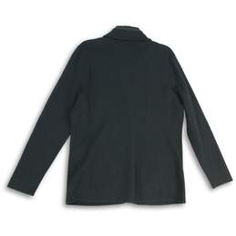 NWT Womens Black Notch Lapel Single Breasted Three-Button Blazer Size XL alternative image
