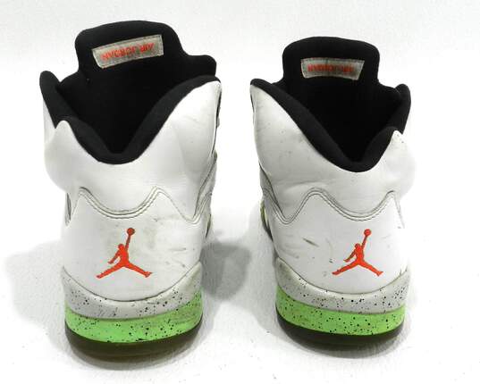 Jordan 5 Retro Poison Green Men's Shoes Size 12 COA image number 5