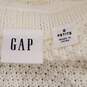 GAP Women Ivory Knit Sweater SP image number 3
