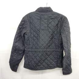 Prada Black Nylon Lightweight Puffer Jacket Women's Size M - AUTHENTICATED alternative image