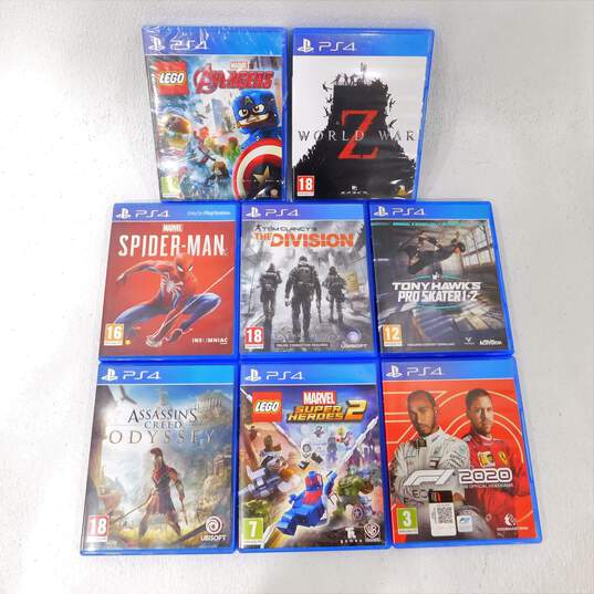 8 Sony PlayStation 4 Games PS4 Lego Marvel Superheroes image number 1