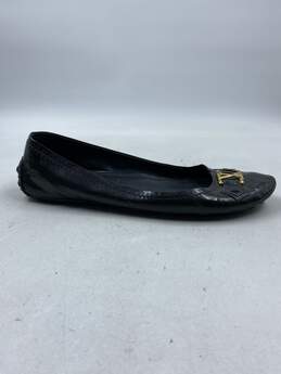 Authentic Louis Vuitton Black Slip-On Flat W 8
