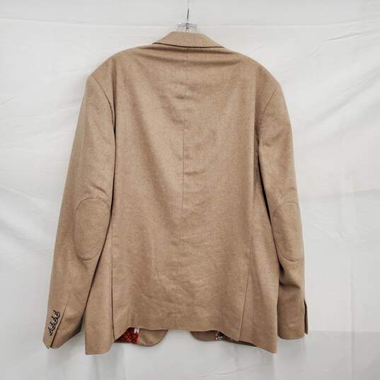 Paisley & Gray MN's Ashton Slim Fit Wool Blend Beige Jacket Sz. 46 image number 2