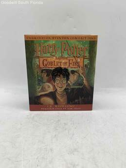 Harry Potter And The Goblet Of Fire Audio Book CD Set
