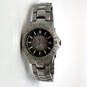Designer Fossil AM-3726 Silver-Tone Stainless Steel Analog Wristwatch image number 2