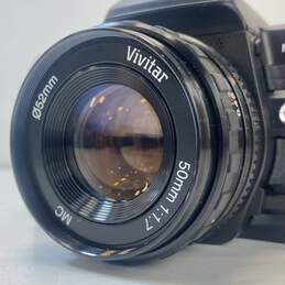 Vivitar V3800N 35mm SLR Camera with Lens and Case alternative image
