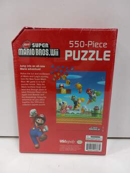 Super Mario Bros. Wii 550 Piece Collector's Puzzle NIB alternative image