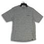Mens Gray Heather Short Sleeve Crew Neck Pullover T-Shirt Size Medium image number 1