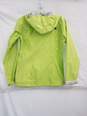 North Face Green Windbreaker SZ XS image number 2