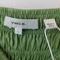 Vince. Midi Green Smock Waist Skirt Size L image number 3