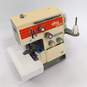 Elna Lock L5 Serger Sewing Machine With Pedal & Manual image number 2