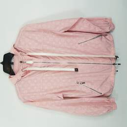 Louis Vuitton Women Pink Hooded Jacket 34