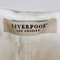 Liverpool Women White Pants Sz 4/27 NWT image number 4