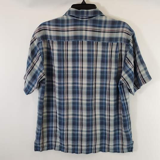 Tommy Bahama Men Plaid Collared Shirt S image number 2
