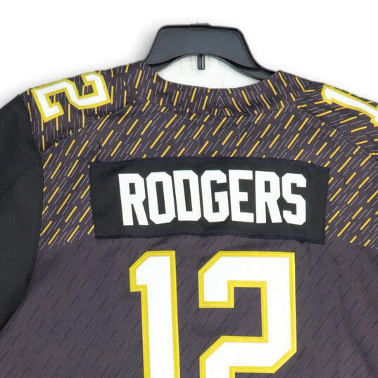 Mens Multicolor Jacksonville Jaguars Aaron Rodgers #12 NFL Jersey Size 56 image number 4
