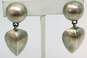 VNTG Givenchy Designer Silver Tone Clip-On Drop Earrings 22.2g image number 1
