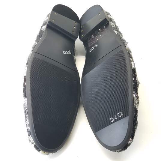 Giorgio Brutini Sequin Dot Loafers Black 12 image number 5