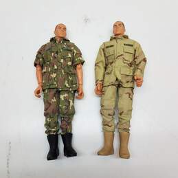 Pair of G.I. Joe Military Action Figures