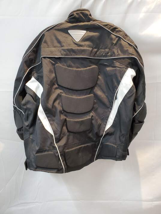 Tour Master Cortech FSX Black Padded Motorcycle Jacket Men's Size L 44 NWT image number 3