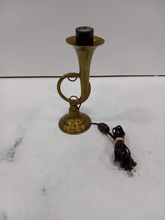 Vintage Trumpet Lamp image number 2