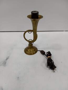 Vintage Trumpet Lamp alternative image