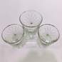Vintage MCM Libbey Granada Atomic Starburst Barware Drinking Glasses Set of 3 image number 4
