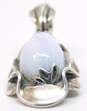 (G) Carolyn Pollack Relios 925 Sterling Silver Blue Lace Agate Pendant 7.9g image number 3