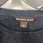 Michael Kors Blue Knit Pullover Sweater Women's Size L image number 3