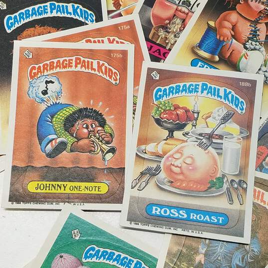 Vintage 1985-1987 topps Garbage Pail Kids Trading Card Stickers (Set Of 20) image number 6