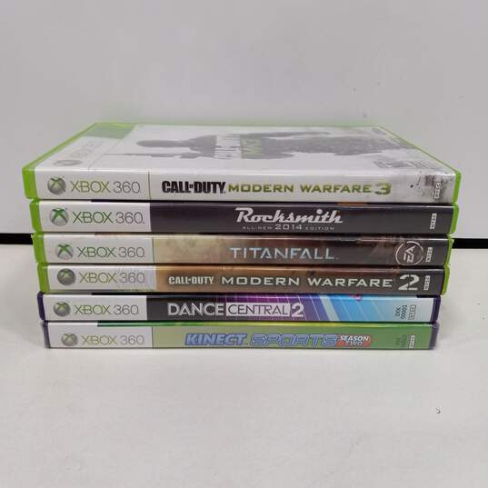 Lot of 6 Xbox 360 Games image number 1