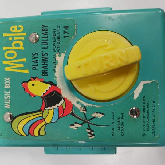 Vintage Fisher Price Musical Baby Mobile image number 5