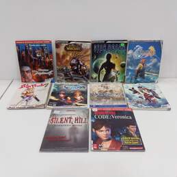 Bundle of 10 Video Game Strategy Guides