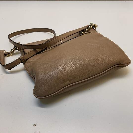 Kate Spade Pebbled Leather Crossbody Tan image number 3
