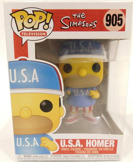 Homer Simpson Funko Pops Couch Homer USA Belly Dancer 2021 Summer Convention image number 4