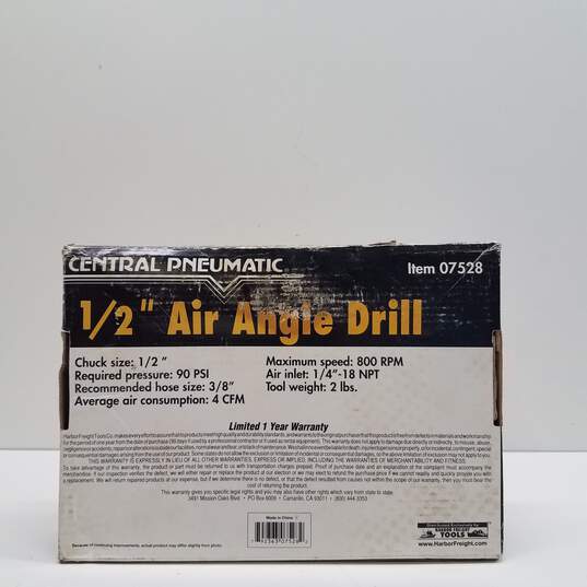 Central Pneumatic 1/2 Air Angle Drill 07528 image number 2